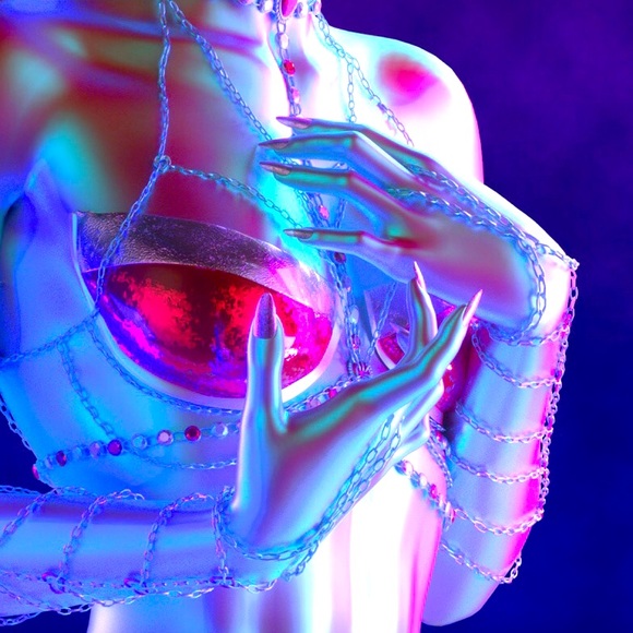 FENDI Vintage Metallic Silver - White Monogram Canvas Forever Bauletto Handbag - Picture 9 of 13